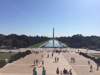 From Lincoln Memorial